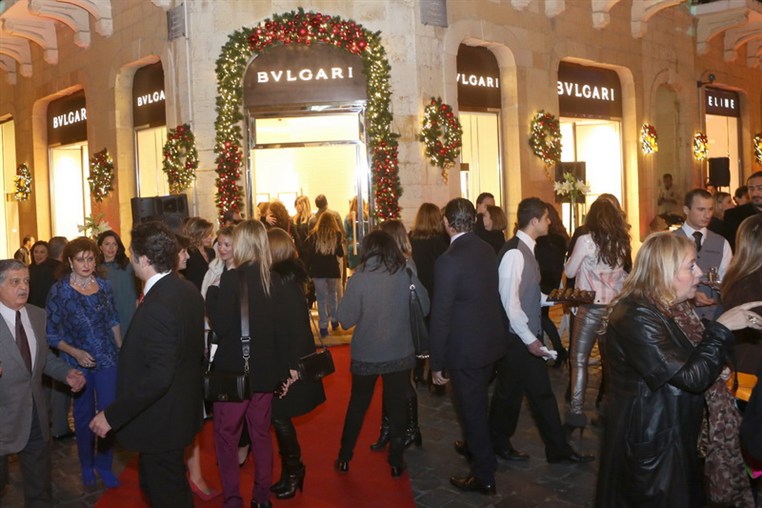 Opening of Bvlgari 